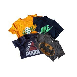 Big Boys Graphic T-Shirt - Bundle of 4 tees